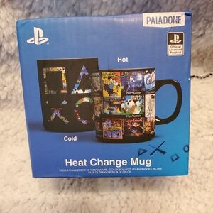 Playstation Gaming Heat Change Coffee Mug Paladone Sony Video Games Collectible